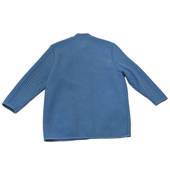 Smoking‎ Jacket by Eisbar Sky Blue Wool Vintage 70s Size 36 Made In Austria - Picture 6 of 9